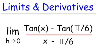 Limits and Derivatives