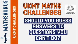 Should you guess in the UKMT Junior, Intermediate and Senior Maths Challenges?  Rules and scoring
