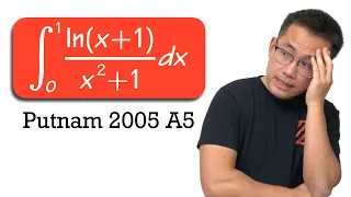 an A5 Putnam Exam integral for calc 2 students