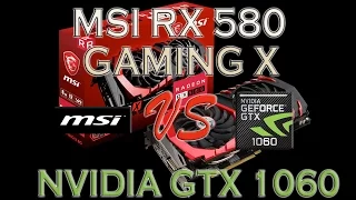 MSI RX 580 GAMING X vs GTX 1060 BENCHMARK REVIEW – 1080p / 1440p / 4K