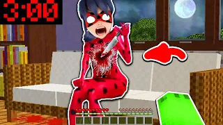 WAS IST 3 UHR NACHTS MIT MIRACULOUS LADYBUG PASSIERT IN MINECRAFT