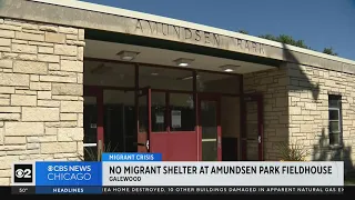Migrant shelter at Amundsen Park fieldhouse put on hold