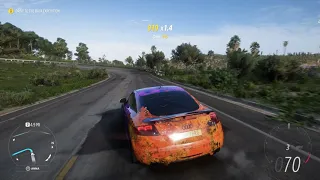 Forza Horizon 5: Audi TTRS drift version. (Some Pure sound And Drifting Gameplay!)