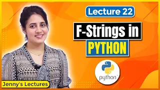 f-Strings in Python | Python Tutorials for Beginners #lec22