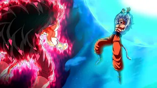ULTRA Goku SSJ 4 Throws The Supreme SPIRIT BOMB at Cumber, God Killer !!! (SHINKEN)