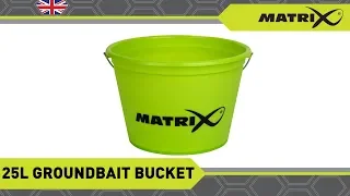 *** Coarse & Match Fishing TV *** Matrix 25ltr Groundbait Bucket