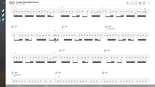 Jimi Hendrix - Voodoo Child (Slight Return) (BASS TAB PLAY ALONG)