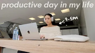 morning to night routine | 9-5PM work, productive day in my life, uni day, watch for motivation