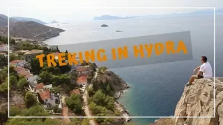SWIMS AND TREKS IN HYDRA, GREECE (Greece vlog) EPISODE 4