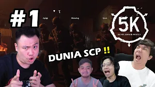 TIM BACKROOM MASUK KE DUNIA SCP !! AKANKAH !! - SCP 5K [Indonesia] #1