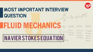 Navier Stokes Equation| Most Important Interview Question| Fluid Mechanics