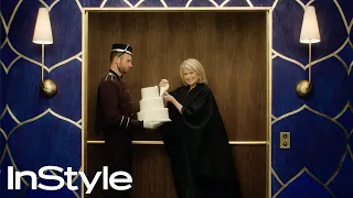 Martha Stewart | 2020 Golden Globes Elevator | InStyle | #shorts