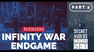 AVENGERS: INFINITY WAR/ENDGAME | Secret Videos From Set. Part 2