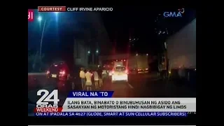 Ilang bata, binabato o binubuhusan ng asido ang sasakyan ng motoristang hindi nagbibigay ng limos