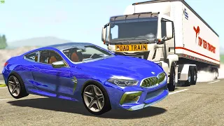 Extreme Car Crashes #185 - BeamNG Drive | CRASHdriven