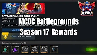 MCOC BG Season 17 Rewards | Let's Open EVERYTHING!