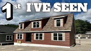 NEW modular home builder w/ a model that TOTALLY CAUGHT ME OFF GUARD! Prefab House Tour