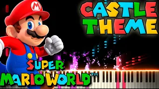 Super Mario World - "Castle Theme" (Piano Tutorial)