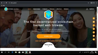 Обзор нового децентрализованного Веб браузера Netbox Global