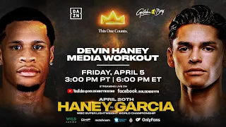 DEVIN HANEY LOS ANGELES MEDIA WORKOUT