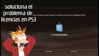 🛠️🎮 Soluciona el error de PS3 Este contenido puede utilizarse si renueva licencias en PSN 🛠️🎮