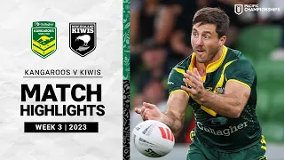 Kangaroos v Kiwis | Match Highlights | 2023 Pacific Championships