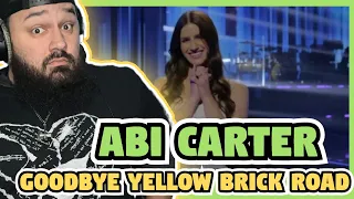 Abi Carter Goodbye Yellow Brick Road Performance Rock & Roll Hall of Fame | American Idol REACTION