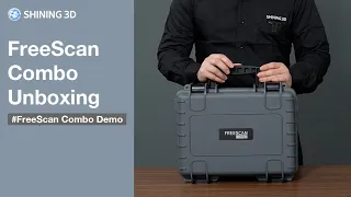 FreeScan Combo Unboxing | SHINING 3D Latest Metrology Scanner