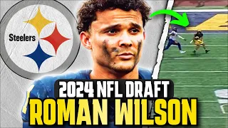 Roman Wilson Highlights 🟡 Welcome To the Steelers