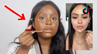 TESTING VIRAL TIKTOK MAKEUP HACKS