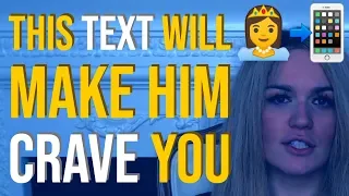 How to Make Him Fall in Love with You 😍 Be INSTANTLY INTERESTING with this Text! 📲