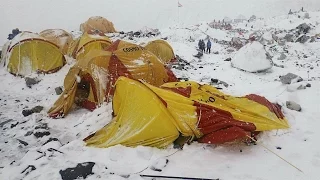 Землетрясение на Эвересте апрель 2015г. National Geographic.