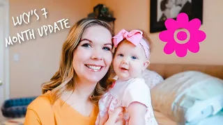 LUCY'S 7 MONTH BABY UPDATE: Sleep Training & Breathing Treatments