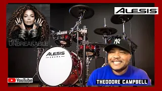 Drum Cover: Janet Jackson- Unbreakable! Alesis Strike Pro Electric Drum Set!