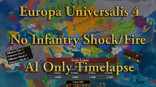 EU4 No Infantry Weapons Mod - AI Only Timelapse