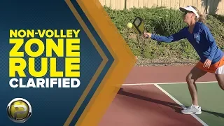 The Most Complete Pickleball Non Volley Zone Rule Video - Pickleball 411