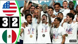 🔴USA VS MEXICO 3-2 | CNL FINAL | FULL EXTENDED HIGHLIGHTS & ALL GOALS 2021 HD