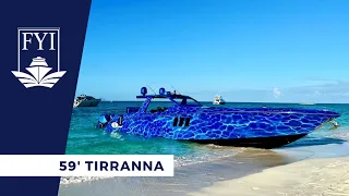 Incredible 59' Tiranna powered by 6x 450R Mercury Verados