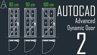 AutoCAD Dynamic Door - Part 2