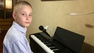 Сансара - Баста / Sansara - Basta / пианино кавер на русском / Vlad piano 11 лет