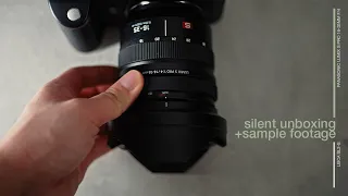 Panasonic Lumix S Pro 16-35mm f4 [ASMR Unboxing] + Sample Footage (Leica SL2-S)