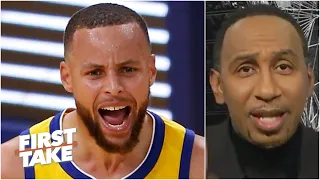 Stephen A. goes wild picturing Stephen Curry dominating the playoffs | First Take