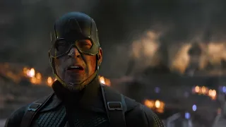 Captain America Vs. Thanos Army Scene | 4K 60FPS