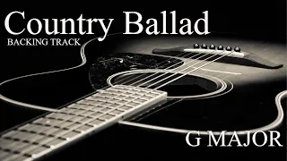 Slow Country Backing Track - Jam Track in G