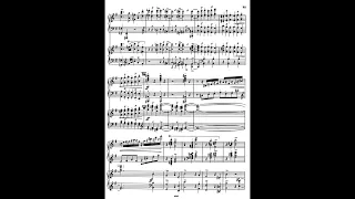 Brahms symphony 4 (2 pianos arrangement) Score video