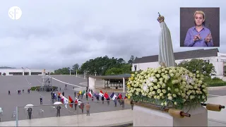 Procissão do Adeus no Santuário de Fátima (13/05/2020)