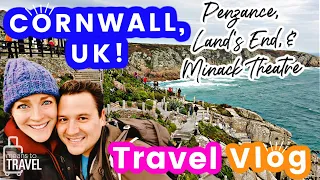 CORNWALL ENGLAND TRAVEL VLOG  ◆  EXPLORING LAND'S END, MINACK THEATRE, &  PENZANCE   #cornwall #uk