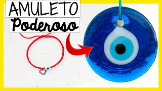 Qué significa la PULSERA ROJA ❤️ con un OJO AZUL 🧿📿