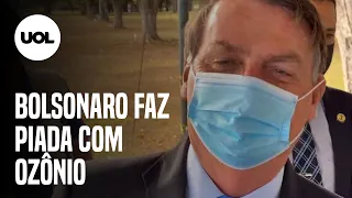 Bolsonaro faz piada com aplicação retal de ozônio como tratamento da covid-19