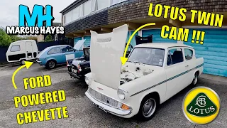 LOTUS TWIN CAM POWERED ANGLIA! 😀